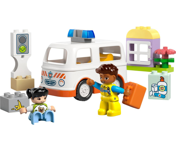 LEGO DUPLO 10447 Karetka z kierowcą - 1283653 - zdjęcie 6